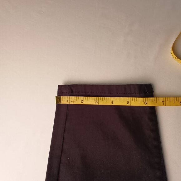 Loft Jeans Size 32/14T High Rise Tapered Leg Black Color - Picture 9 of 9